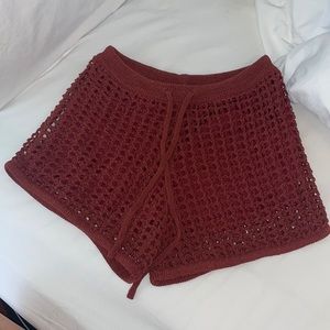 Zara knit shorts
